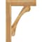 Ekena Millwork Legacy Block Rough Sawn Bracket, Western Red Cedar, 6"W x 32"D x 44"H BKT06X32X44LEC05RWR - alternate 2
